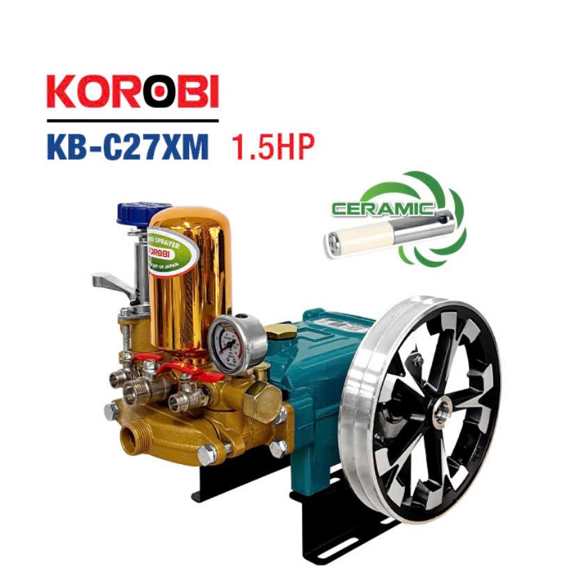 Đầu xịt áp lực ty sứ KOROBI KB-C27XM (1.5Hp)