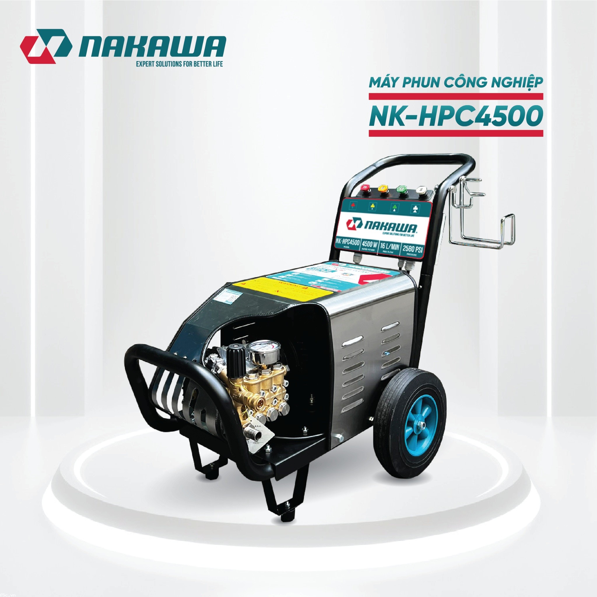 Máy phun áp lực cao công nghiệp Nakawa NK-HPC4500