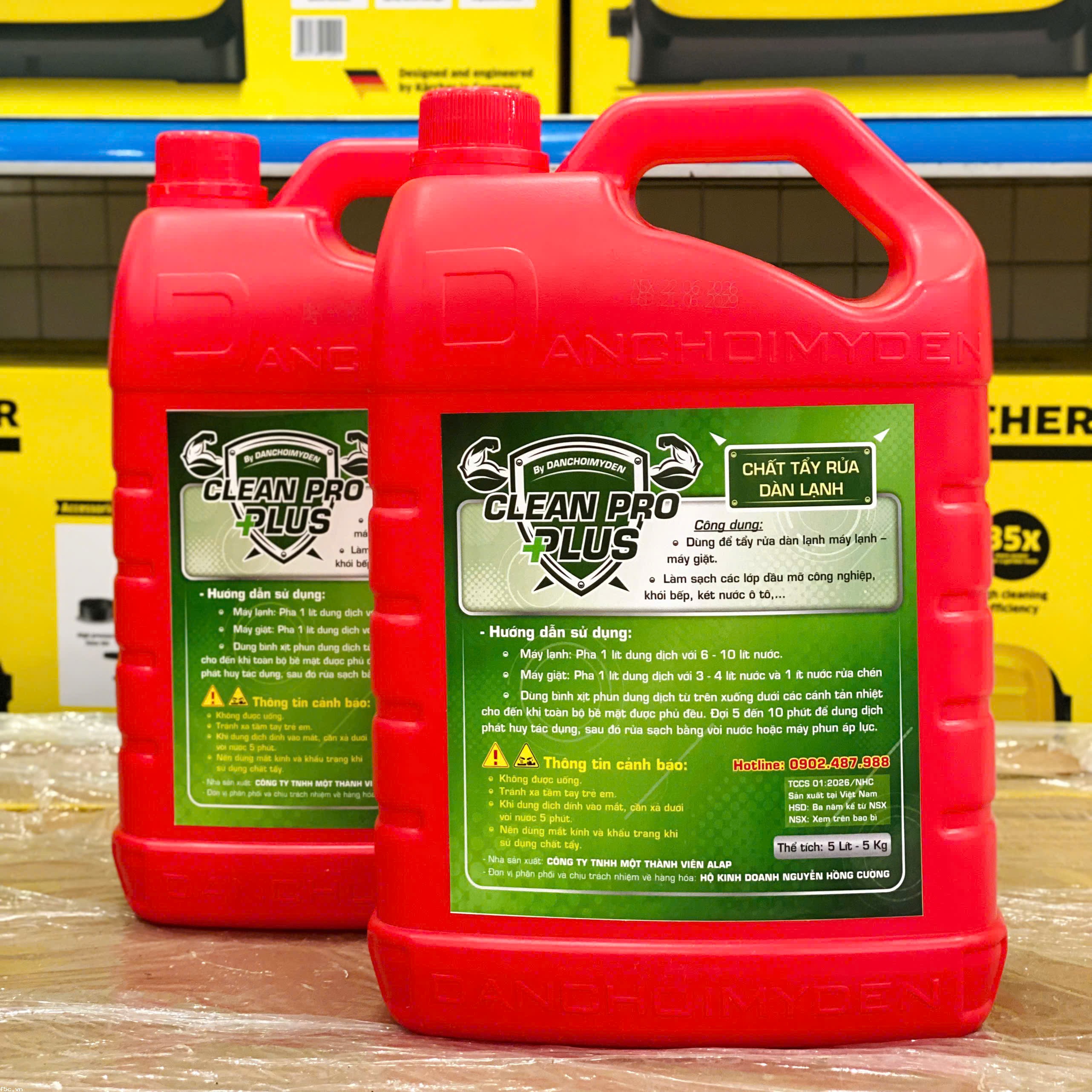 Hóa chất tẩy rửa phục hồi dàn lạnh CLEAN PRO PLUS