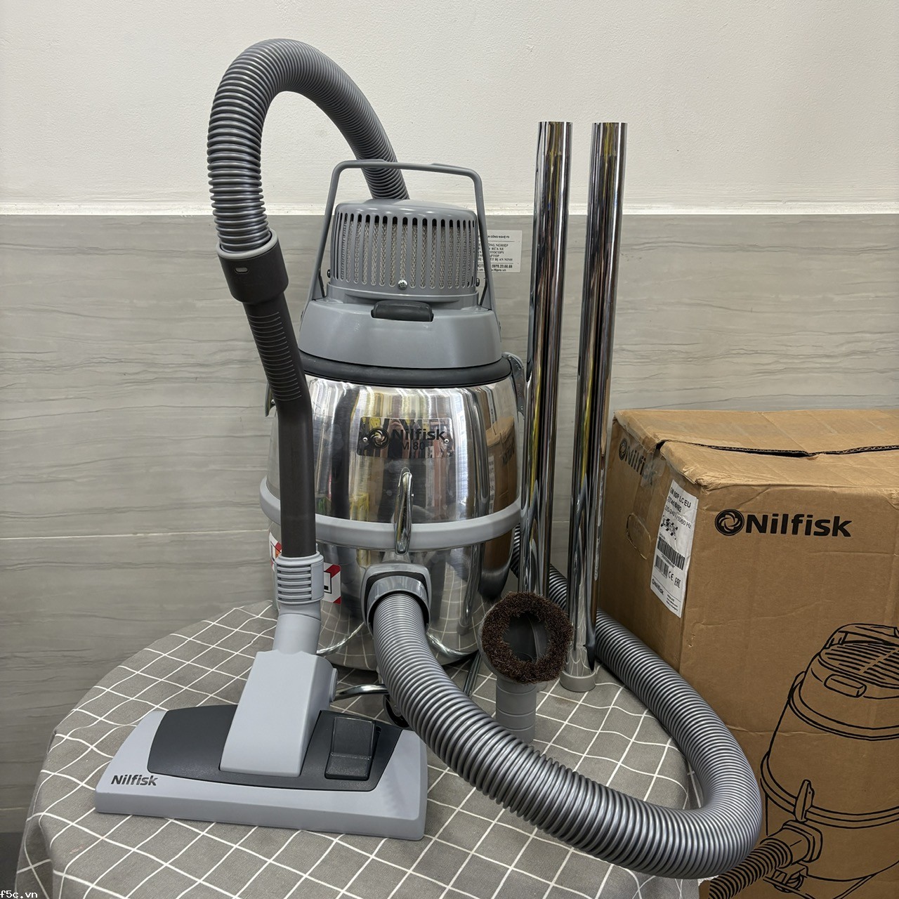 MÁY HÚT BỤI NILFISK GM80P HEPA FILTER 