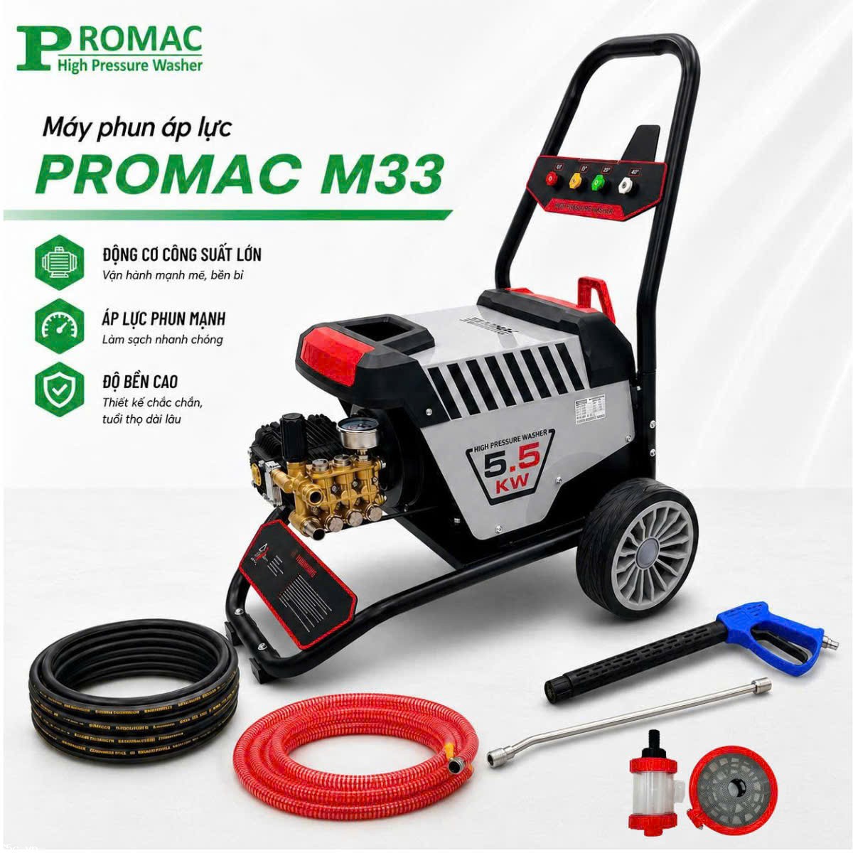 Máy phun áp lực PROMAC M33 