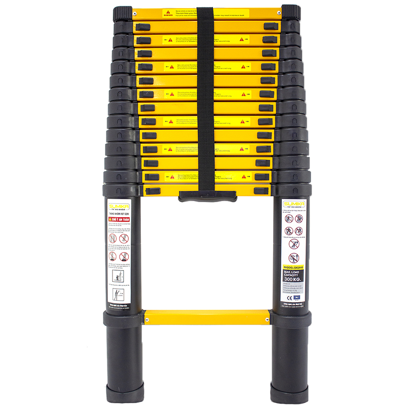 Thang nhôm rút gọn đơn, sơn tĩnh điện Sumika SKS 440