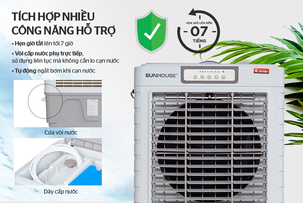 Quạt điều hòa Sunhouse SHD7746
