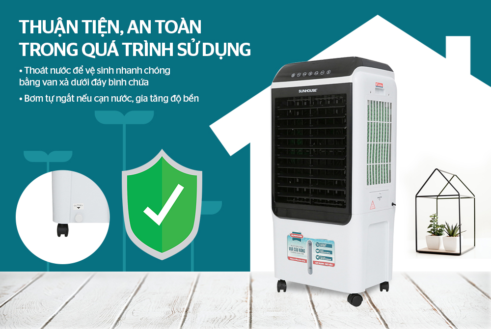Quạt điều hòa Sunhouse SHD7726