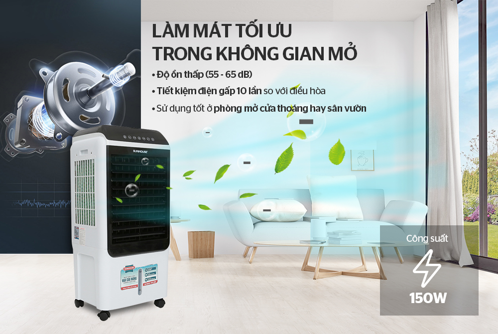 Quạt điều hòa Sunhouse SHD7727